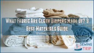 what fabric are cloth diapers made of
