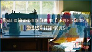 what is meaning in sewing