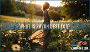 what is rayon best for
