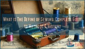 what is the define of sewing
