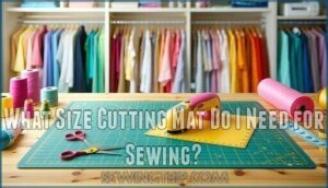 what size cutting mat do i need for sewing