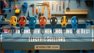 what to consider when choosing the best electric scissors