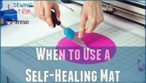 when to use a self-healing mat