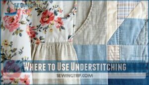 where to use understitching
