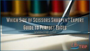 which side of scissors sharpen