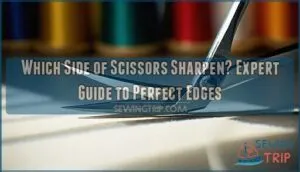 which side of scissors sharpen