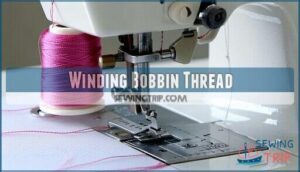 winding bobbin thread
