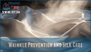 wrinkle prevention and silk care