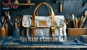 you made a custom bag!