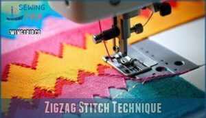zigzag stitch technique