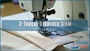 3-thread overlock seam