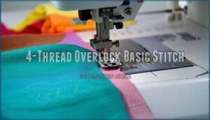 4-thread overlock basic stitch