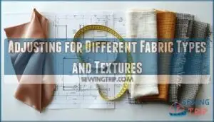 adjusting for different fabric types and textures