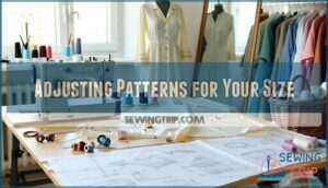 adjusting patterns for your size