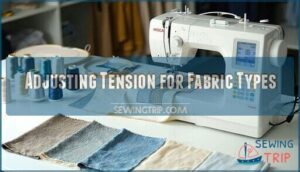 adjusting tension for fabric types