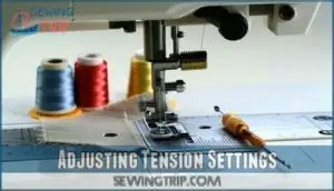 adjusting tension settings