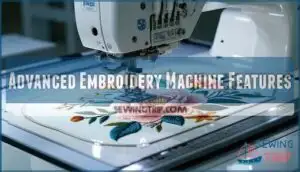 advanced embroidery machine features