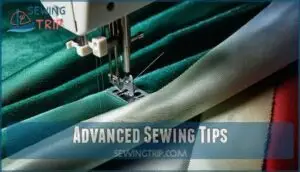 advanced sewing tips