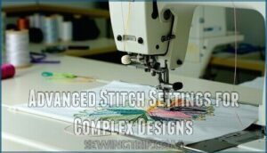 advanced stitch settings for complex designs