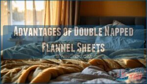 advantages of double napped flannel sheets