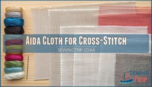 aida cloth for cross-stitch