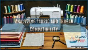 analyzing fabric and thread compatibility