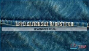 applications of backstitch