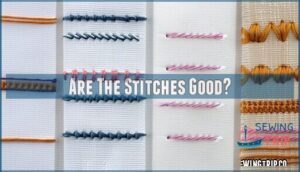 are the stitches good