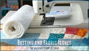 batting and fabric issues