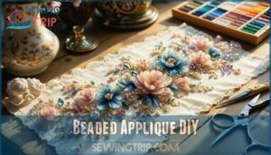 beaded applique diy