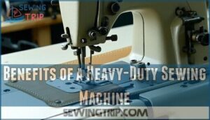 benefits of a heavy-duty sewing machine