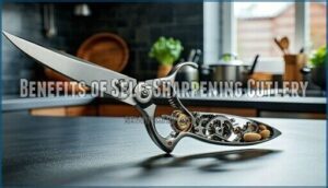 benefits of self-sharpening cutlery
