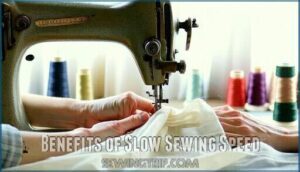 benefits of slow sewing speed