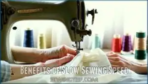 benefits of slow sewing speed