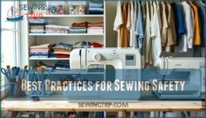 best practices for sewing safety