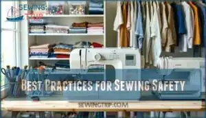 best practices for sewing safety