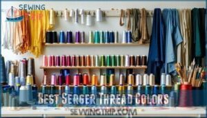 best serger thread colors