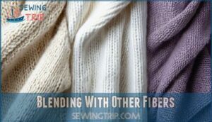 blending with other fibers