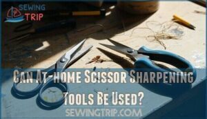 can at-home scissor sharpening tools be used