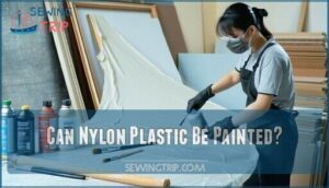 can nylon plastic be painted