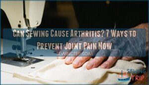 can sewing cause arthritis