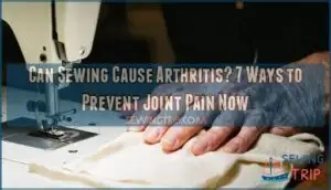 can sewing cause arthritis