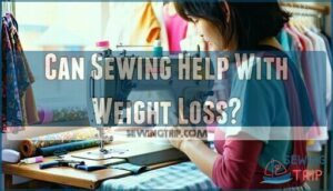 can sewing help with weight loss