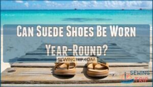 can suede shoes be worn year-round