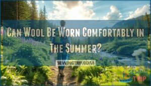 can wool be worn comfortably in the summer