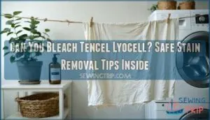 can you bleach tencel lyocell