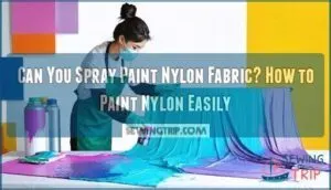 can you spray paint nylon fabric how to