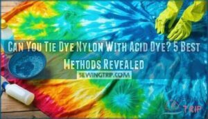 can you tie dye nylon with