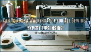 can you use a walking foot for all sewing