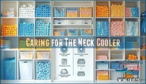 caring for the neck cooler
